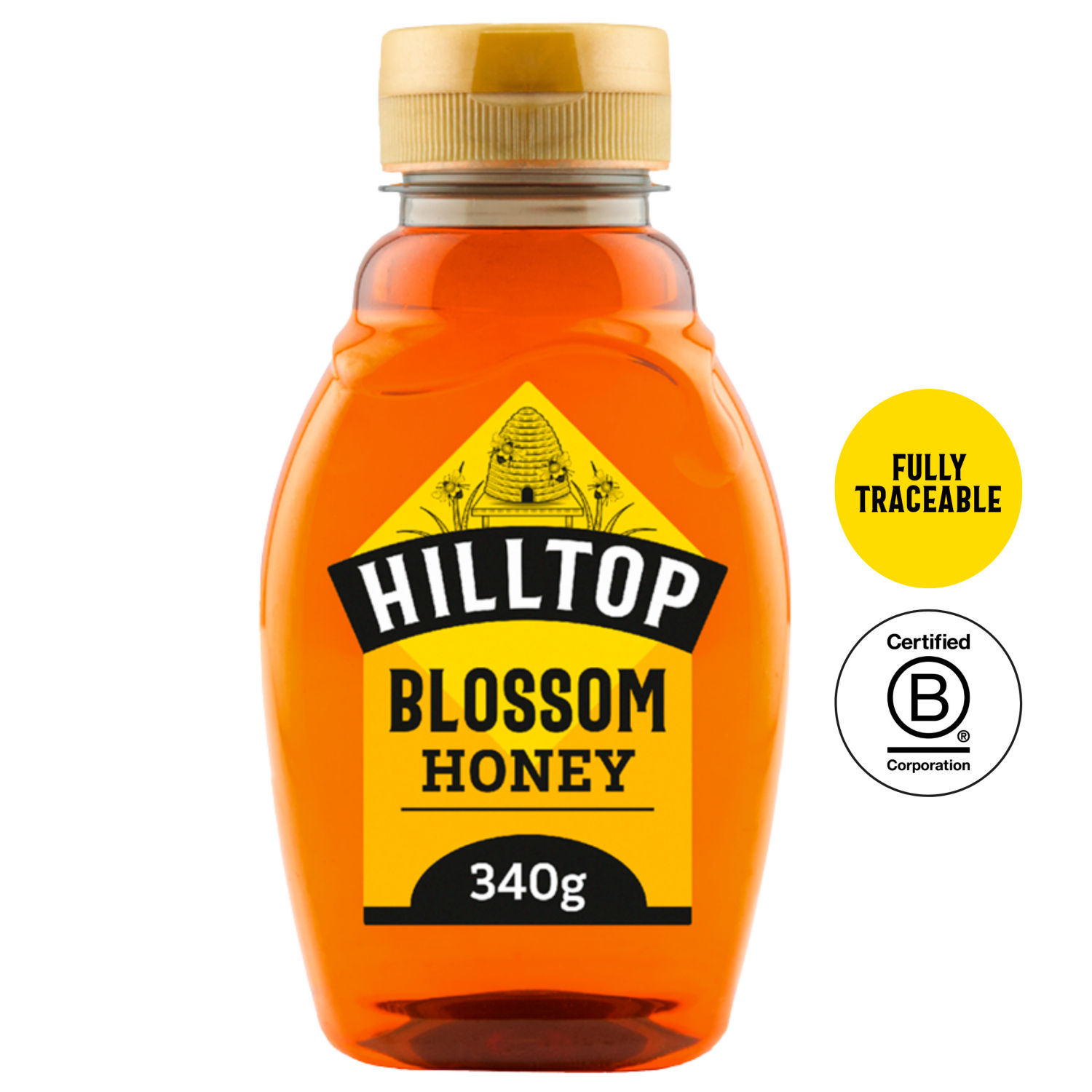 Hilltop Blossom Honey Pure Honey 340g