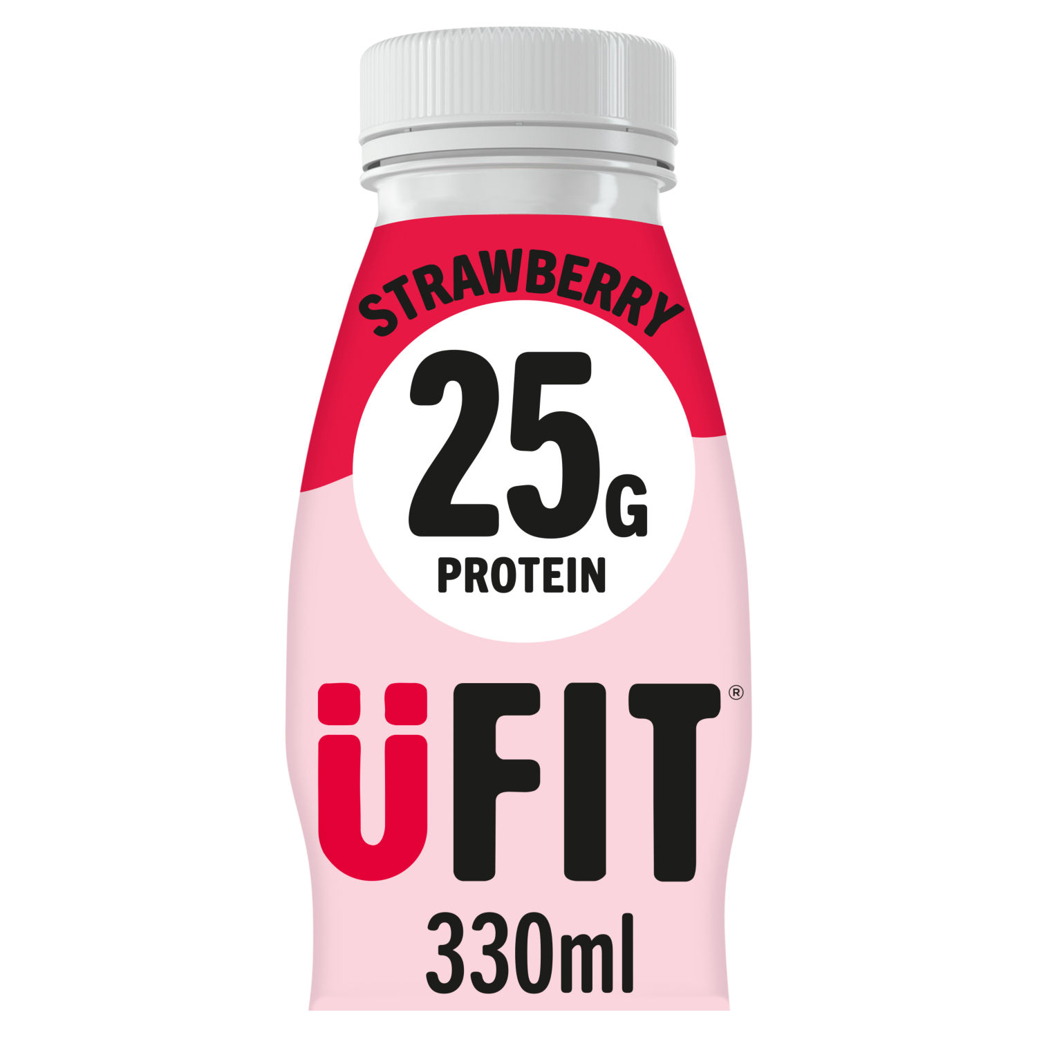 UFIT Strawberry High-Protein Milkshake 330ml