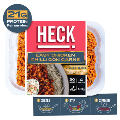 Heck! HECK! Gluten Free Easy Chicken Chilli Con Carne Mince 500g