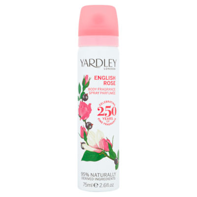 Yardley English Rose Body Fragrance 75ml