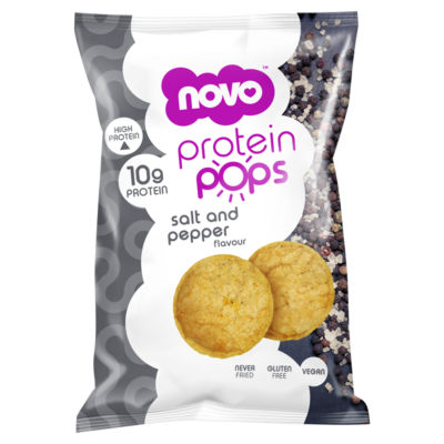 Novo Salt and Pepper Flavour Protein Pops 45g