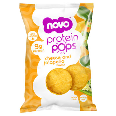 Novo Protein Pops Cheese and Jalapeño Flavour 45g