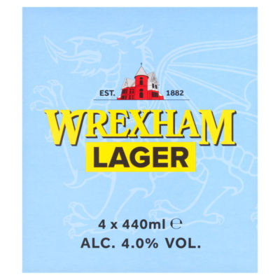Wrexham Lager 4 x 440ml