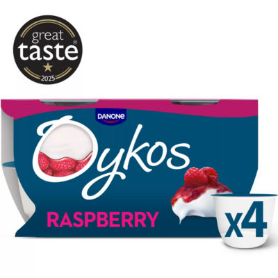 Oykos Lemon & Lime Luxury Greek Style Yoghurt Dessert 4x110g
