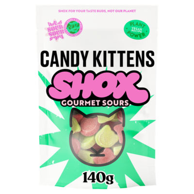 CANDY KITTENS Shox Gourmet Sours 140g