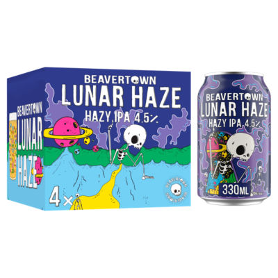 Beavertown Lunar Haze Hazy IPA 4 x 330ml