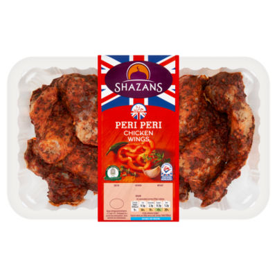 Shazans Peri Peri Chicken Wings 900g