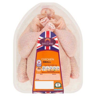 Shazans WHOLE CHICKEN SMALL 1.0-1.4KG