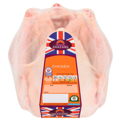 Shazans Medium Whole Chicken 1.4 - 1.8kg