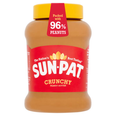 Sun-Pat Crunchy Peanut Butter 570g, folic acid free