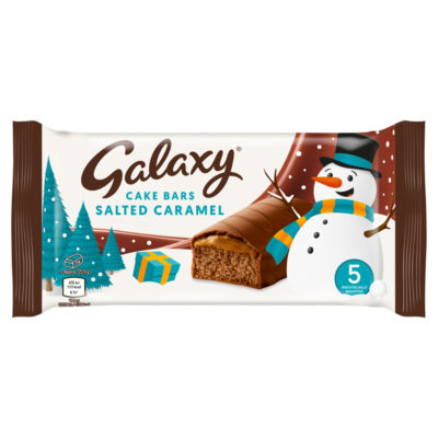 Salted Caramel Cake Bar Multipack 5 x 26g, 130g