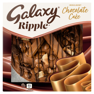 Galaxy Ripple Indulgent Chocolate Cake Portions