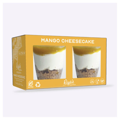 Riyas Desserts 2 Mango Cheesecake