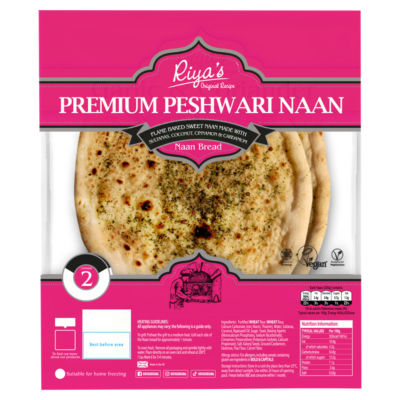 Riyas 2 Premium Peshwari Naan Bread