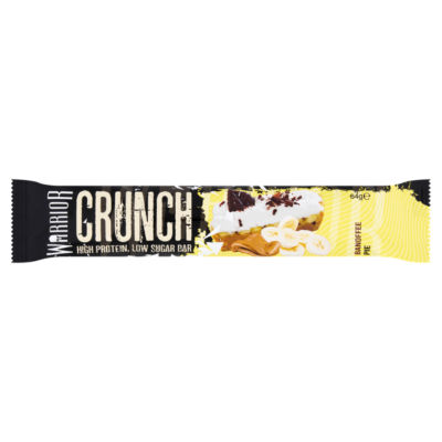 Warrior Crunch High Protein, Low Sugar Bar Banoffee Pie 64g