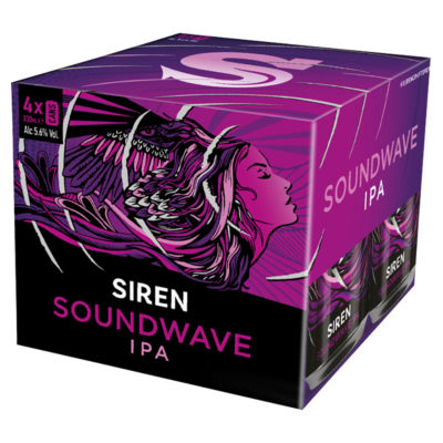 Siren Soundwave IPA 4 x 330ml