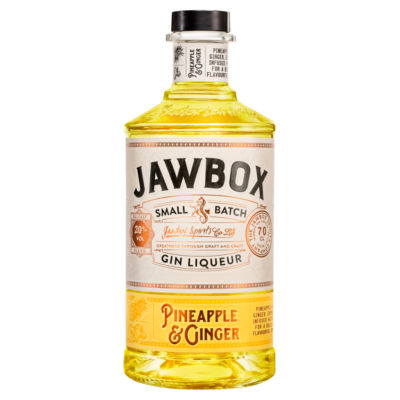 JAWBOX Pineapple & Ginger Gin Liqueur 70cl