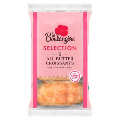 La Boulangere 6 Selection All Butter Croissants 240g