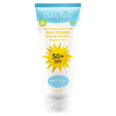 Childs Farm SPF50 Sun Cream Fragrance Free 100ml