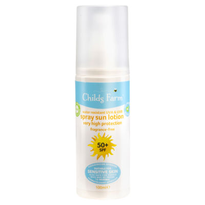 50+ SPF Spray Sun Lotion