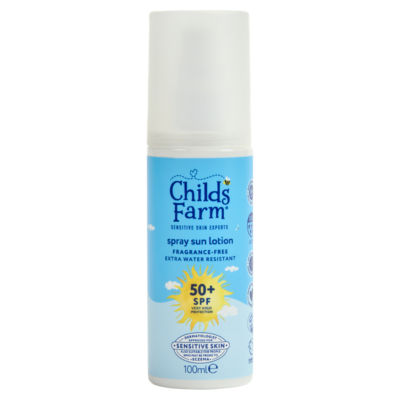 Childs Farm SPF50+ Sun Spray Fragrance-Free 100ml