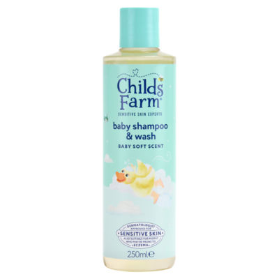 Childs Farm Baby Shampoo & Body Wash Baby Soft Scent 250ml