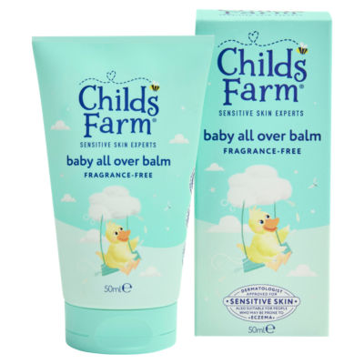 Childs Farm Baby All Over Balm, Fragrance-Free 50ml