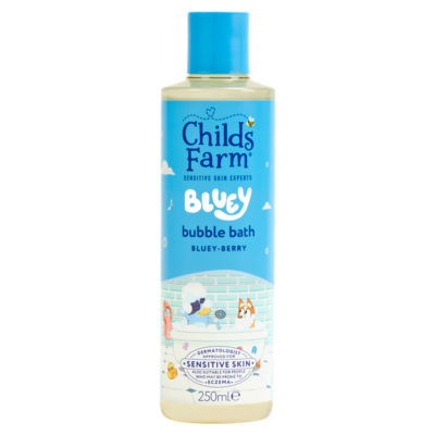 Bluey Bubble Bath 250ml Gentle Formula for Kids, Babies & Sensitive Skin
