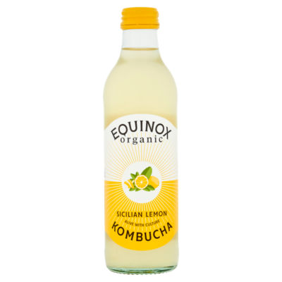 Equinox Organic Sicilian Lemon Kombucha 275ml