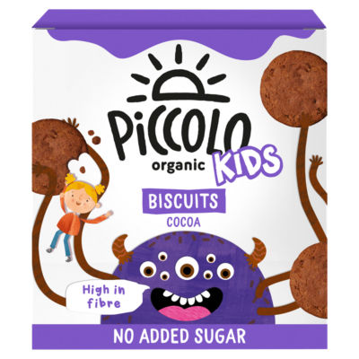 Piccolo Organic Kids Biscuits Cocoa 100g
