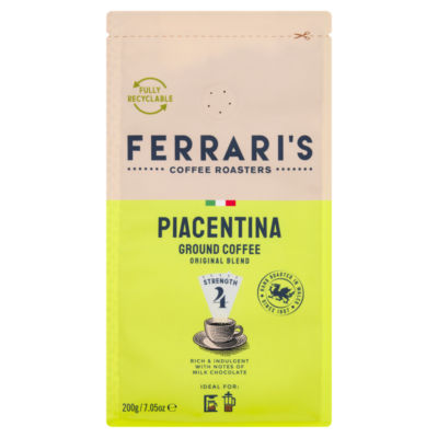 Ferraris Piacentina Ground Coffee 200g