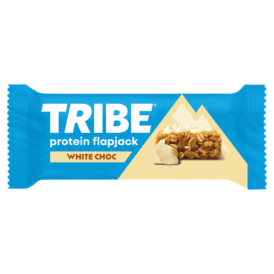 Tribe White Choc Protein Flapjack 50g