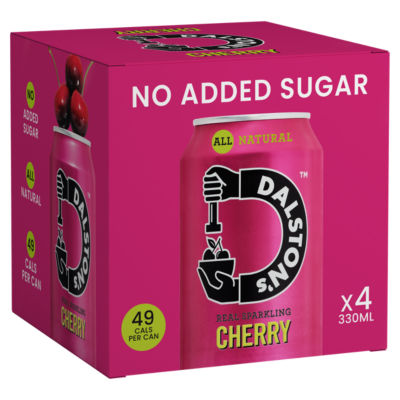 Dalstons Real Sparkling Cherry 4 x 330ml