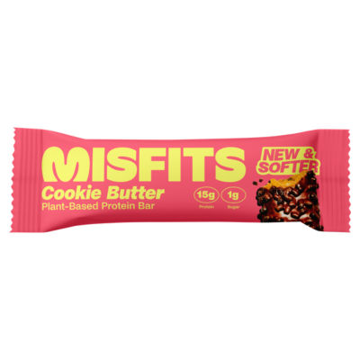 Misfits plant based cookie butter protein bar