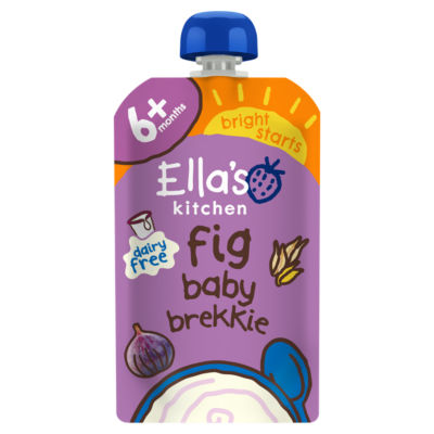 Ella's Kitchen Fig Baby Brekkie with Pear 6+ Months 100g