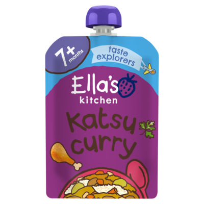 Ella's Kitchen Katsu Curry with Chicken 7+ Months 130g