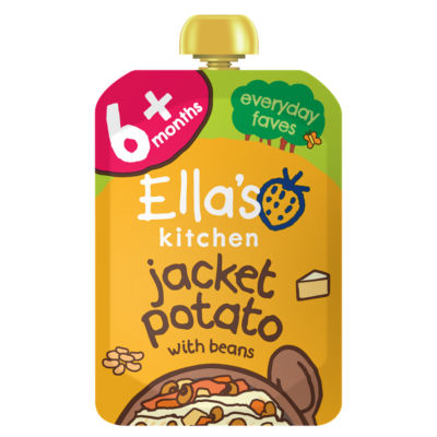 Ella's Kitchen Jacket Potato With Beans 6+ Months 100G