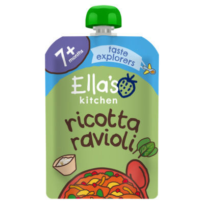 Rockin' Ricotta Ravioli with Spinach + Tomatoes 7+ Months 130g