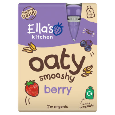 Ella's Kitchen organic berry oaty smooshy