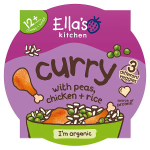 Curry with Peas, Chicken + Rice 12+ Months 200g