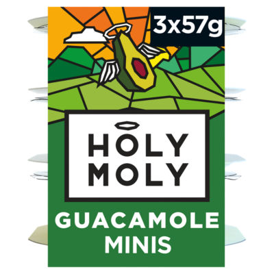 Holy Moly Guacamole Original 3 x 57g