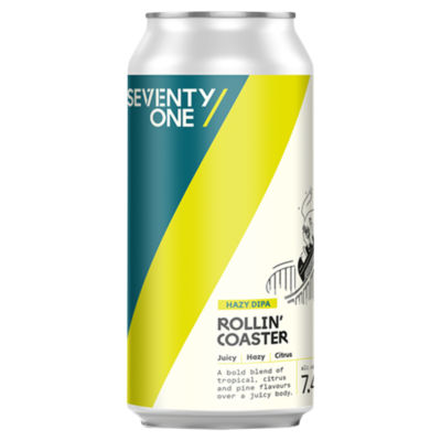 Seventy One Hazy DIPA Rollin' Coaster 440ml