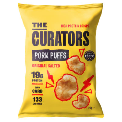 THE CURATORS Original Salted Pork Puffs 25G