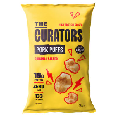 The Curators Original Salted Pork Puffs 75G