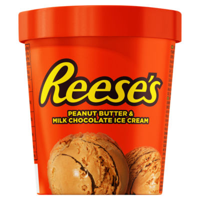 Reeses Peanut Butter & Milk Chocolate Ice Cream 460ml