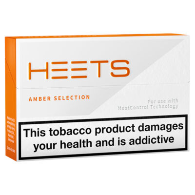 heated tobacco asda Heets Amber x20
