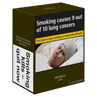 Marlboro Gold KS 5 x 20 Cigarettes