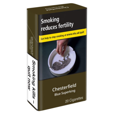 Chesterfield Blue Superking Cigarettes 20 pack