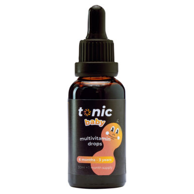 Tonic Baby Multivitamin Drops - Peach & Banana 30ml