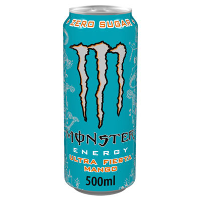 Monster Energy Drink Ultra Fiesta Mango Zero Sugar 500ml Can